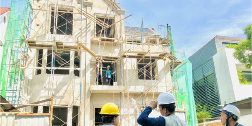 Quy trình thi công nhà phố